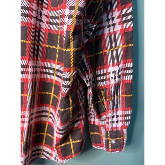 Autumn Attitudes XL Men’s Flannel Shirt Cotton Long Sleeve Fall Casual Preppy - Picture 4 of 7